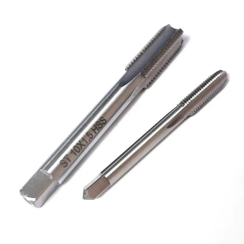 HSS manual tap machine tap st10*1.25 for creating thread HSS 6542 m10*1.25