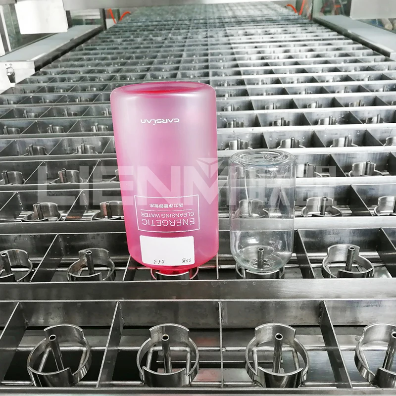 LIENM Bottle Washing Machine Automatic Washing and Drying In One Cosmetics Perfume Glass Bottles Washer Washing Machine