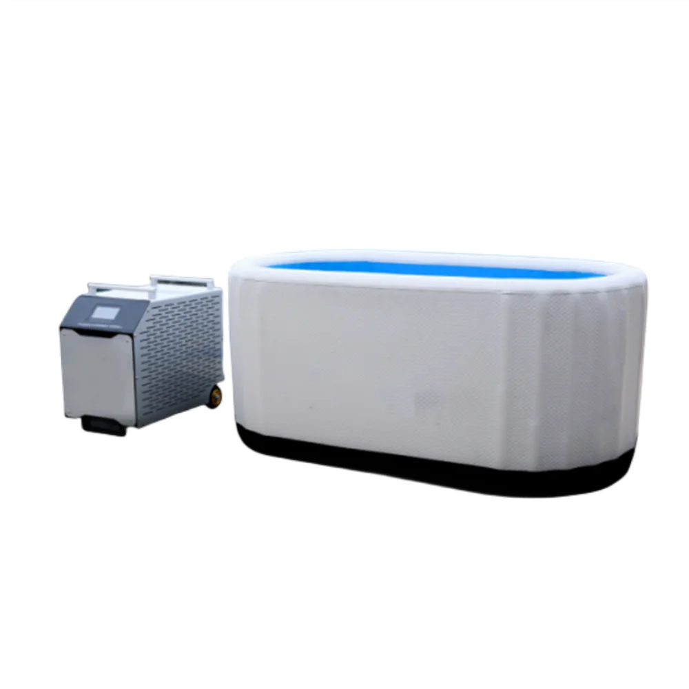 Оригинальный дизайн надувные льдовые ванны полный набор охладитель и фильтр