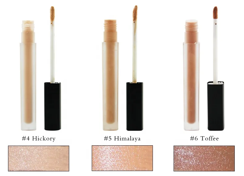 No Logo Coverage Concealer Makeup 9 Color Waterproof Private Label Liquid Concealer