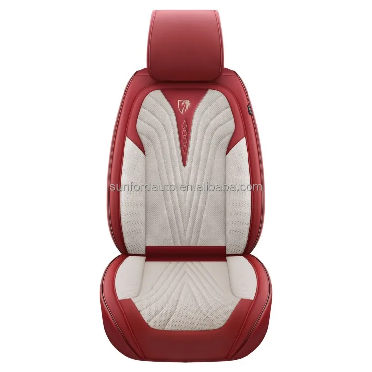 PU luxury universal leather auto car full seat cover 5d car seat covers