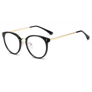Buy 1 Get 1 Round TR90 Frame 2020 Cheap Prescription Glasses Online Customization Astigmatism 0~200 Nearsighted Eyeglasses