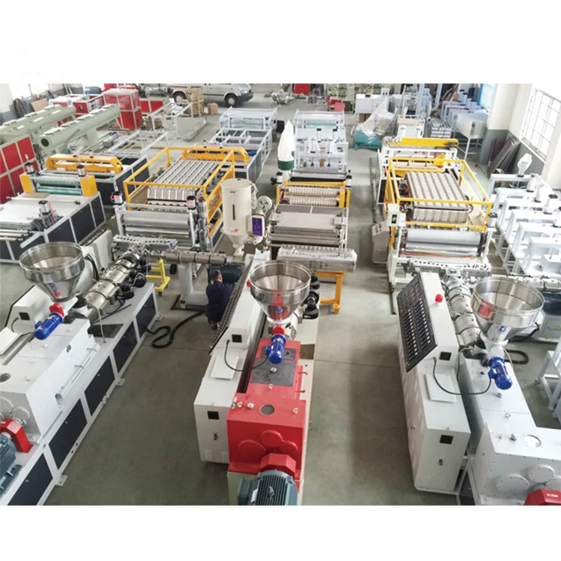 Pvc Asa Plastic Roof Tiles Sheet Transparent Colorful Customized Hollow Plastic Roofing Extruding Making Machine