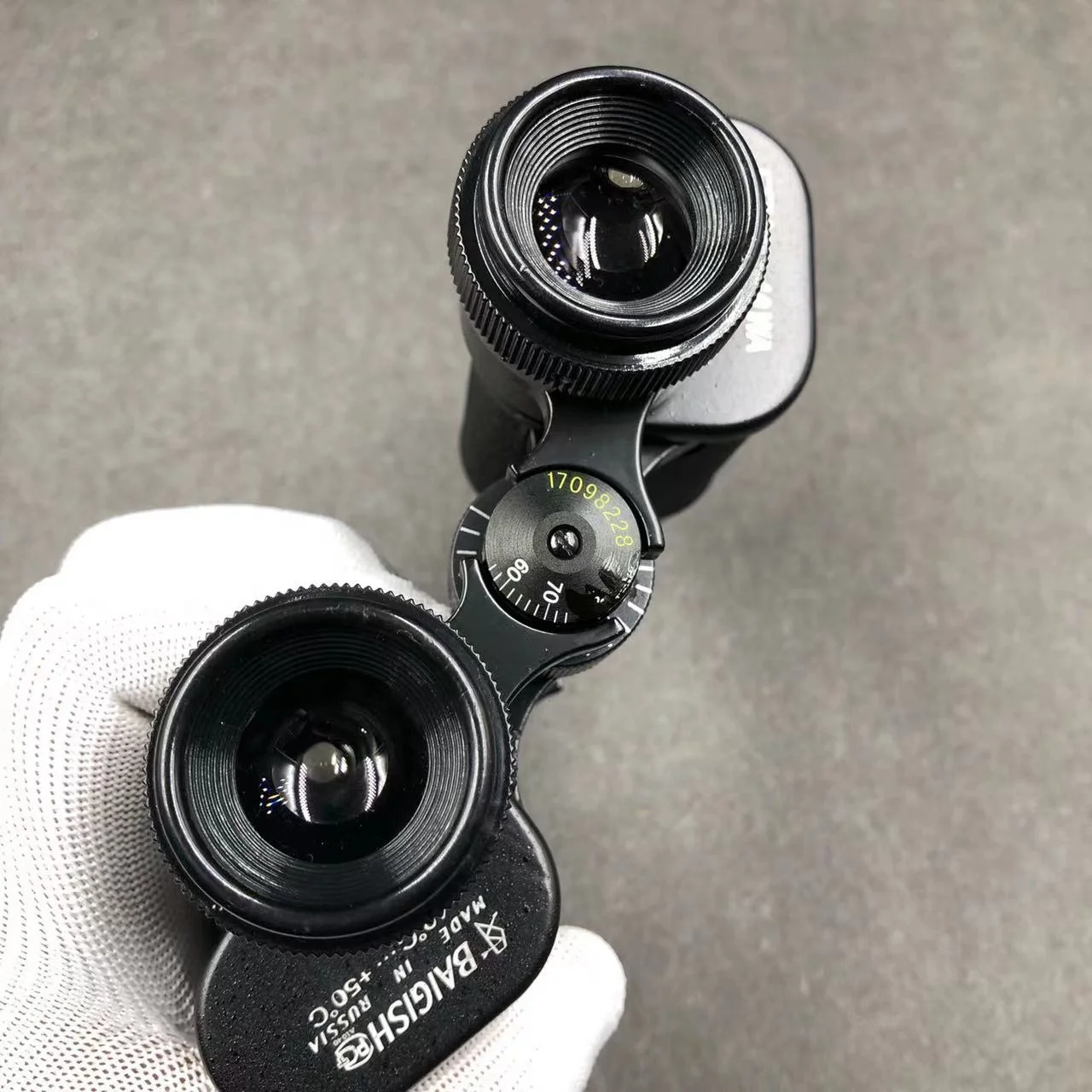 10X40 high power Russian HD Soviet telescope Metal binocular tone outdoor camping trip viewing telescope