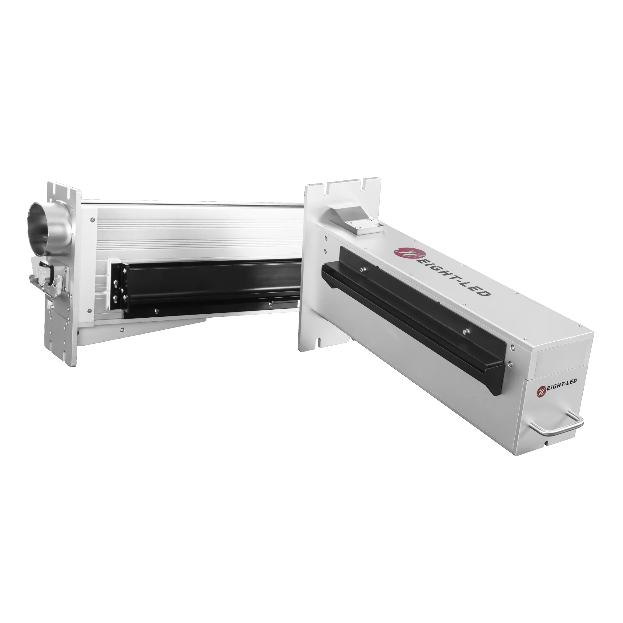 PLC+HMI UV LED Curing System for narrow web label printing