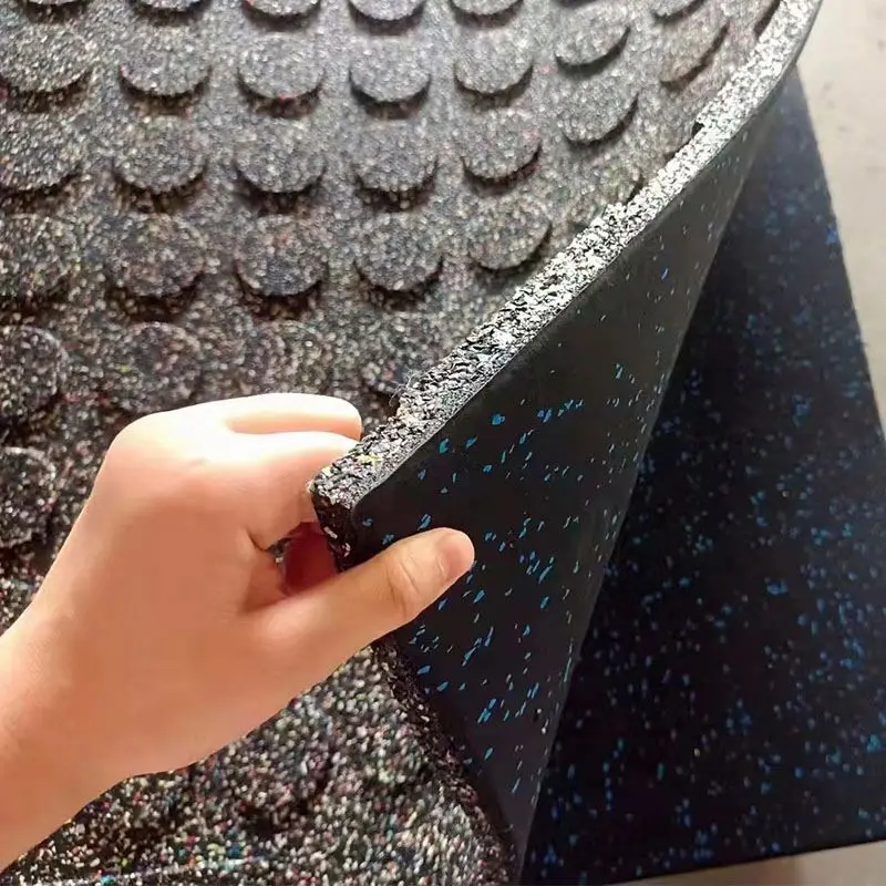Heavy Duty 3m Thick Anti Slip Matting Factory Directly Supply Gym Rubber Floor Roll Mat Roll For Fitness