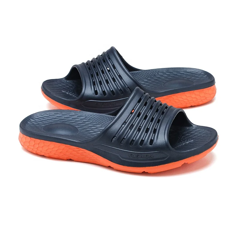 US Men 6-14 Wholesale Comfortable EVA Sandals LOGO Brand Name Custom Summer Unisex Shoes EVA House Hotel Slipper