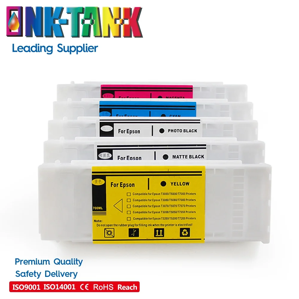 Чернильный бак T6941 T6942 T6943 T6944 T6945 T6931 Премиум совместимый чернильный картридж для принтера Epson Surecolor T3000 T3200
