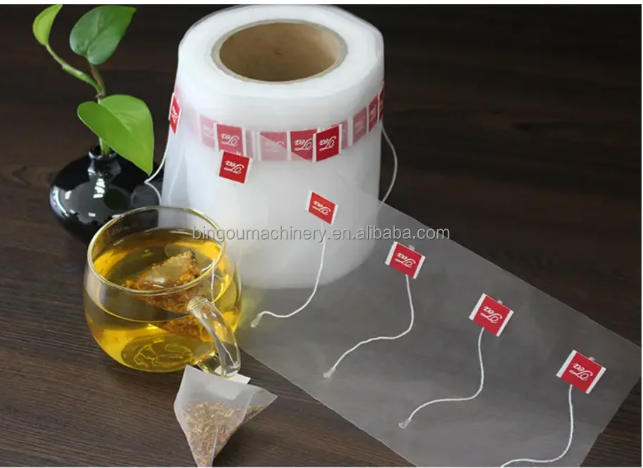 Food Grade Nylon Film Roll for Packaging Machine Pla Film Biodegradable Tea Packaging nylon roll or Sale