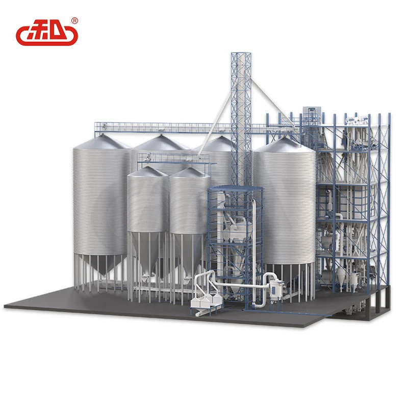 10-15 t/h animal feed mill automatic pellet feed production line with factory price