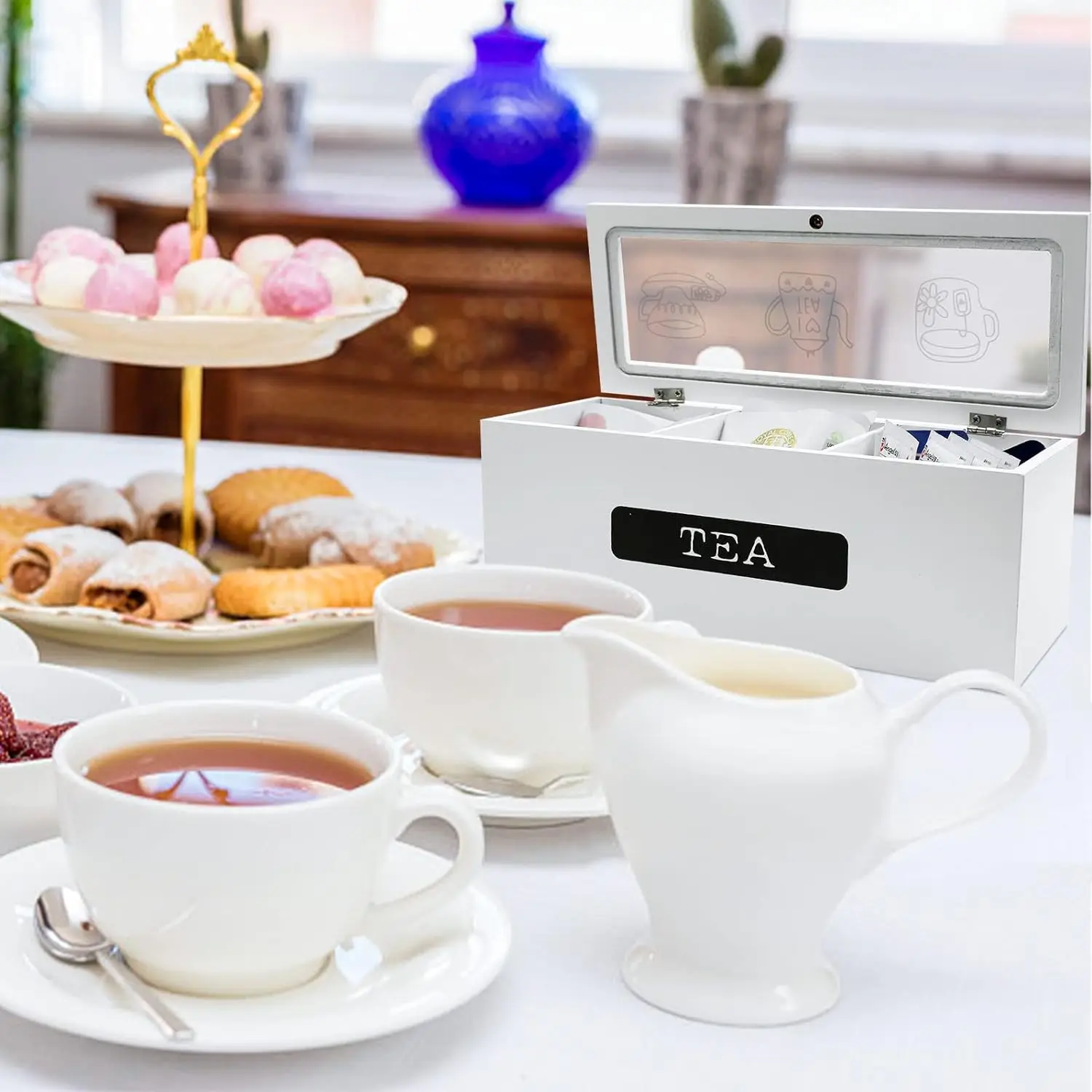 Custom White Ceramic Fine Bone China Milk Jug Classic Design Promotional Offer