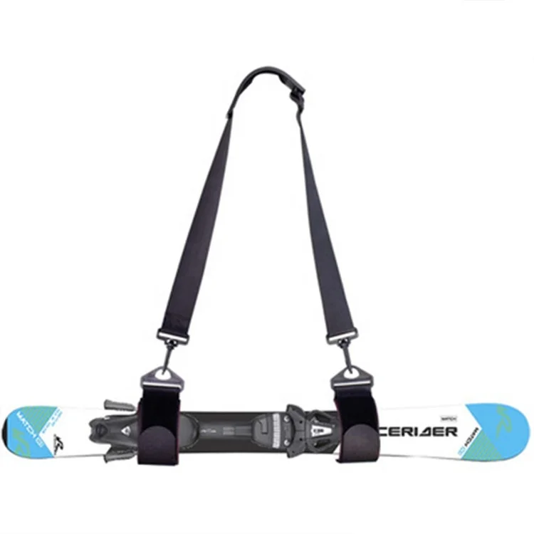 
Portable sled harness adjustable shoulder strap dual-board snowboard fixed belt 