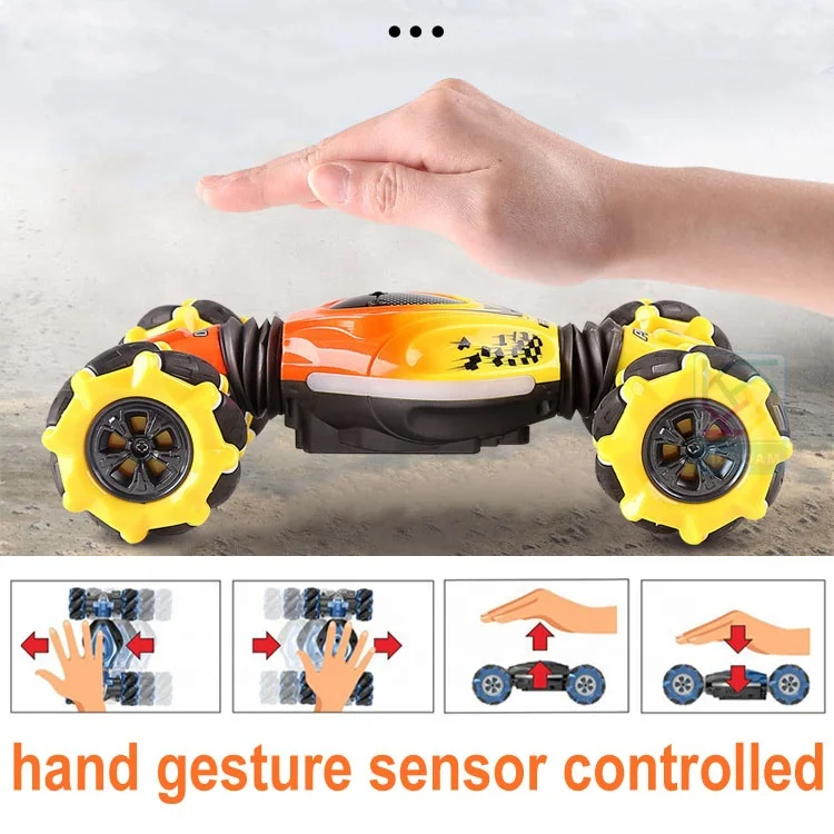 Watch Sensing Air Finger RC Remote Stunt hand gesture remote control car australia Drift Small Exceed Toys Gesture Control Car