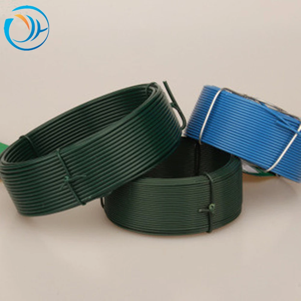 Green PVC coated galvanized 1.2mm wire manufacturer