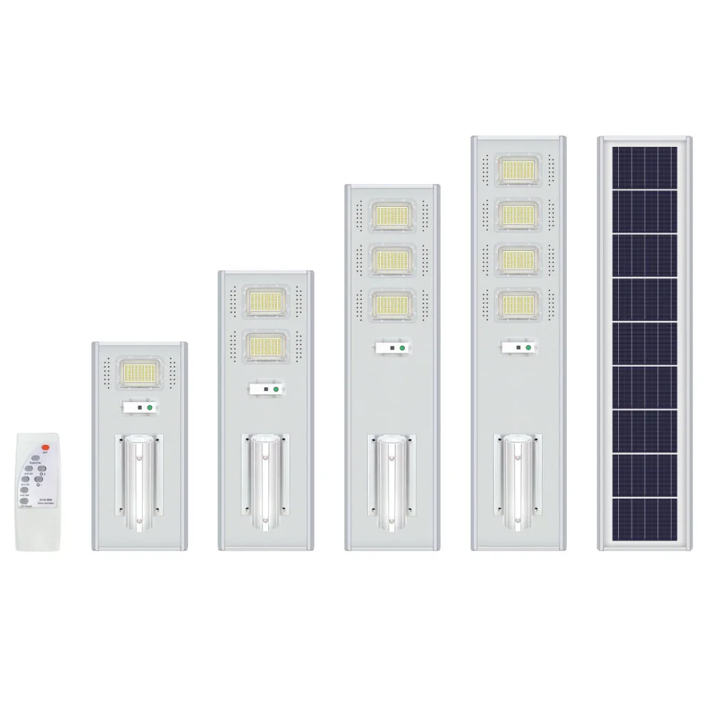 Urban LED solar street light outdoor wireless waterproof motion sensor integrated solar street light 50W to 200W