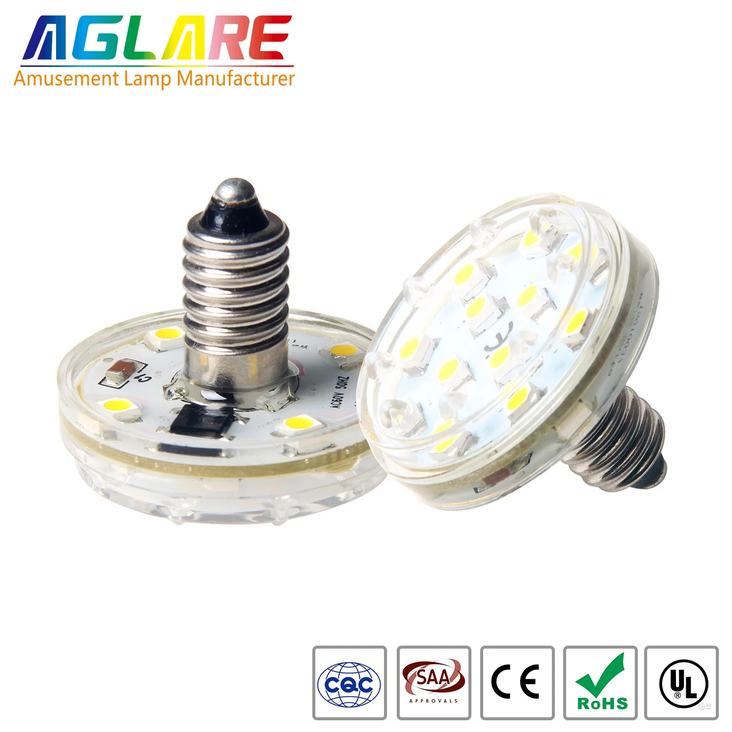 Aglare Factory Direct E10 24/60V Waterproof Decorative Led Lamp Led Amusement Light