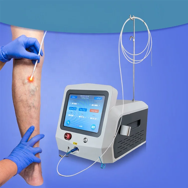 TRIANGELMED laser for varicose vein 980NM 1470NM vein laser endovascular laser machine
