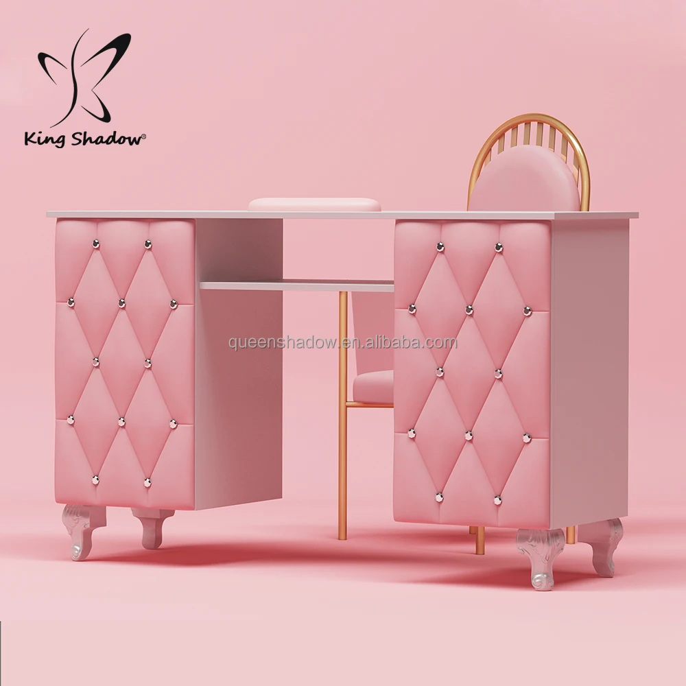 Nail salon furniture manicure pedicure table /beauty manicure table /nail table nail salon desk