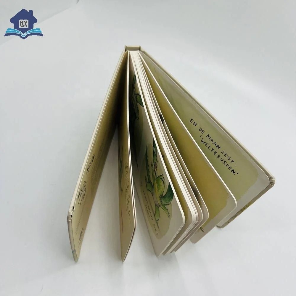 Wholesale Hot Style crocodile story custom hardcover cardboard book print education book for child