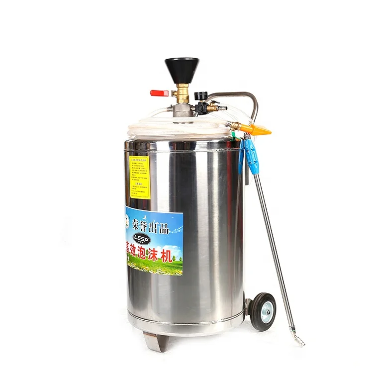 Stainless steel foam clean machine Pneumatic system JH-80FM pressure washer