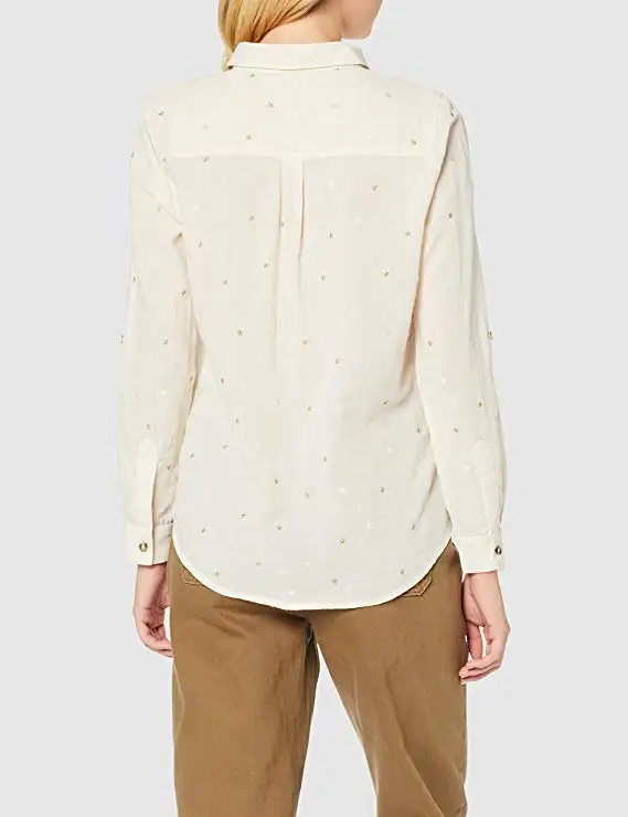 High Quality Women Tops Blouses Autumn Elegant Long Sleeve Solid Chiffon Blouse Female Work Wear Shirts Blouse Size