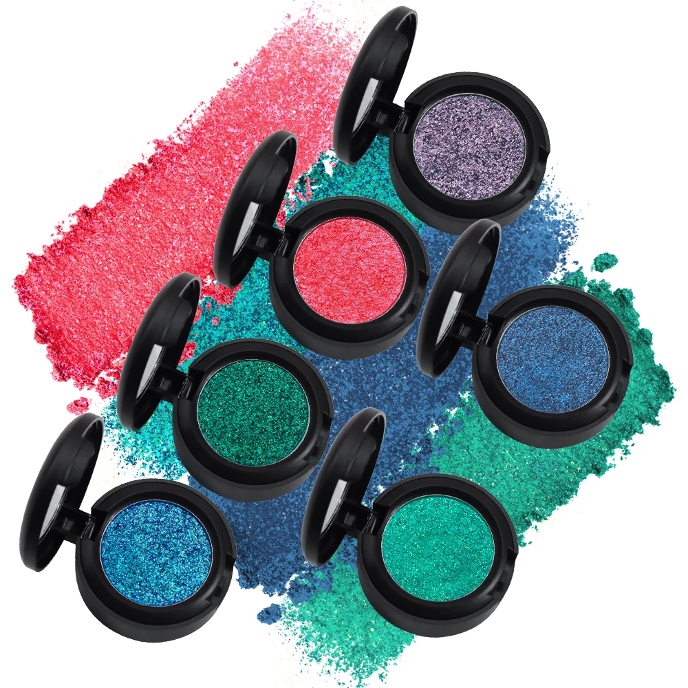 Vegan Private Label Duochrome тени для век Оптом Косметика Макияж Хамелеон