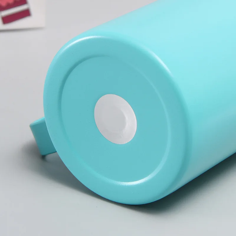 Custom Printing Blue Marble Camping Coffee Mug Stainless Steel Double Wall Travel Mug For Outdoor