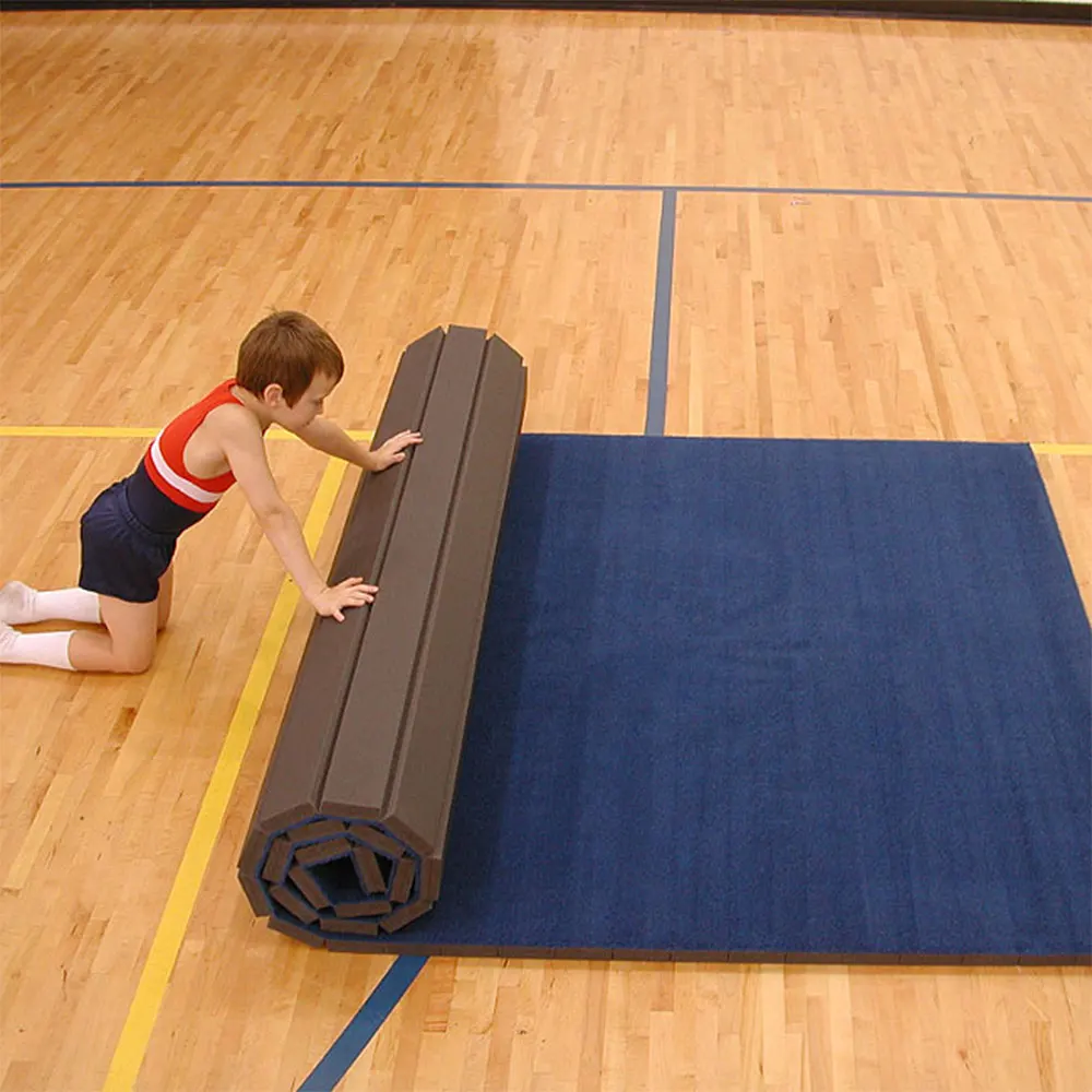 Флекси рулон гимнастический коврик закатать cheer коврики для занятия гимнастикой посадки Противоударная накладка аварии на коврике арабских цифр складной коврик