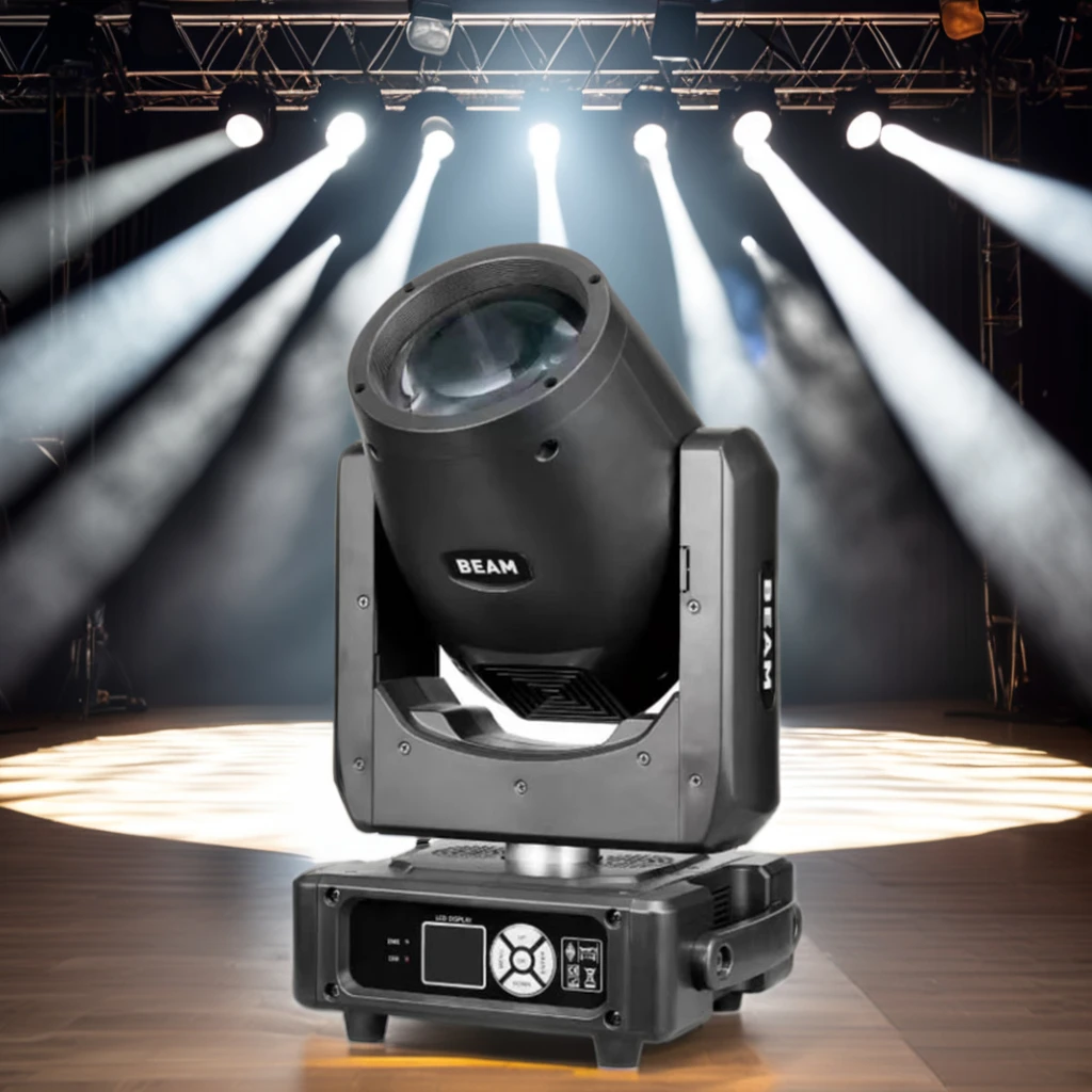 Мини-подвижный головной свет dmx512 луч 230 Вт 7r движущийся для сцены ночного клуба