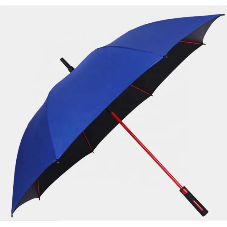 Custom New Model UV Long Shaft Giant Big Large Windproof Rain Gift Golf Umbrella With Logo Printing For Promotion