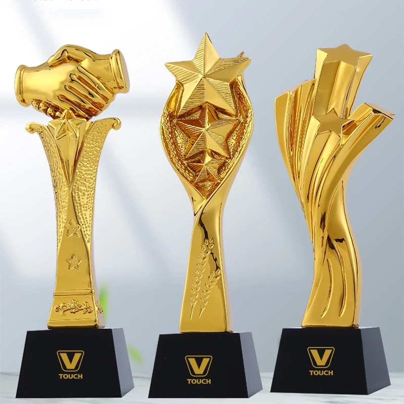 Выигрышный трофей из рекламного материала с логотипом и дизайном на заказ