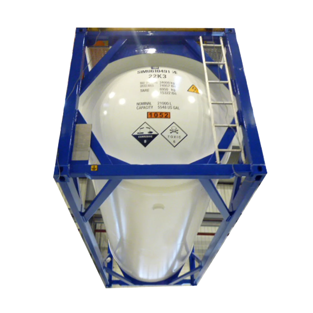 Factory wholesale cheap large capacity high purity hydrofluoric acid anhydrous hydrogen fluoride acid tank