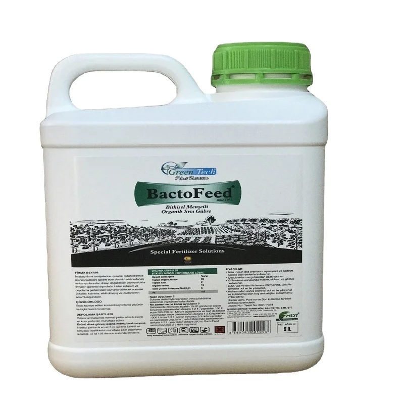 MDT-  Green Tech BactoFeed- BactoFeed Liquid Biologic Fertilizer Bacteria Solution - Special Fertilizer Solutions