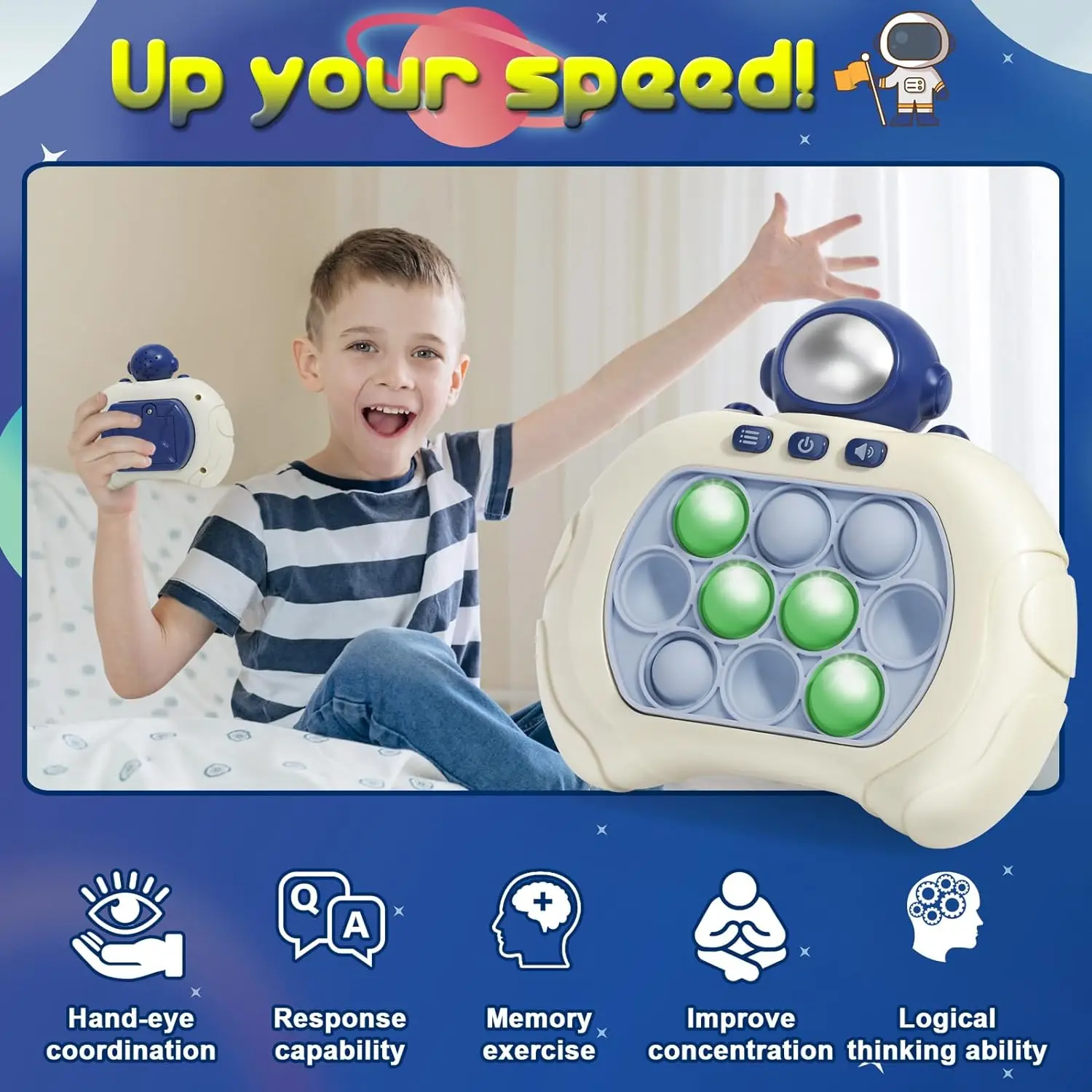 Быстрый толчок электронная игра для детей