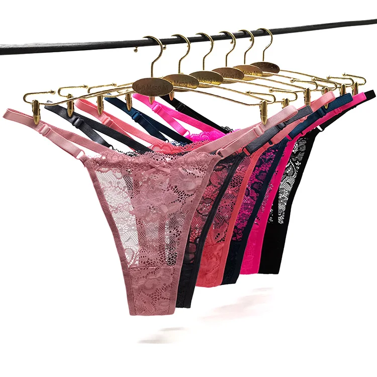 Yun Meng Ni low waist sexy tight brief Transparent woman panties thong women panties transparent sexy g strings