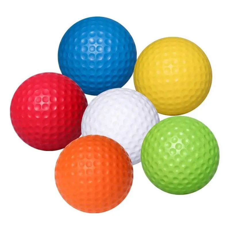 Wholesale Indoor Outdoor Training Practice  stress ball  Soft  PU Foam Golf Ball