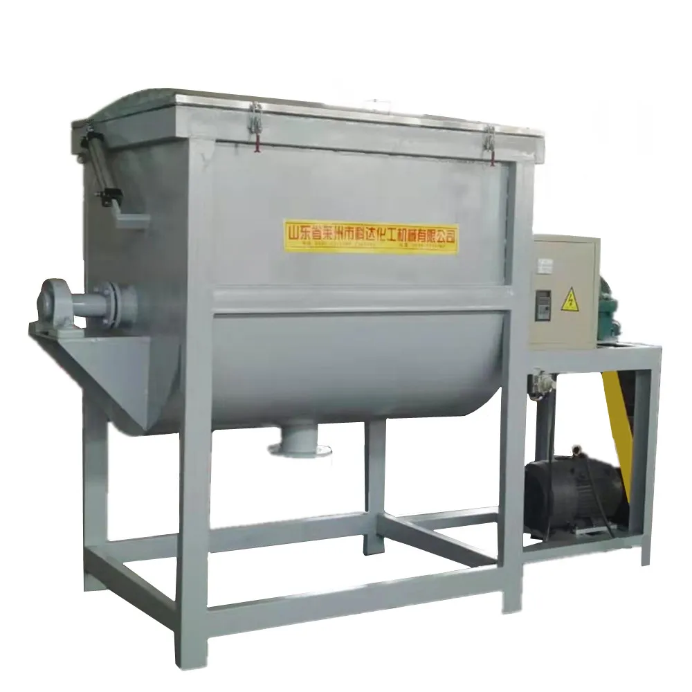 
Small manual washing powder mixer detergent powder making machine price horizontal ribbon blender equipment 