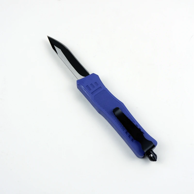 Customized multi-purpose Outdoor Survival Self-defense Knife with Zinc-aluminium alloy handle