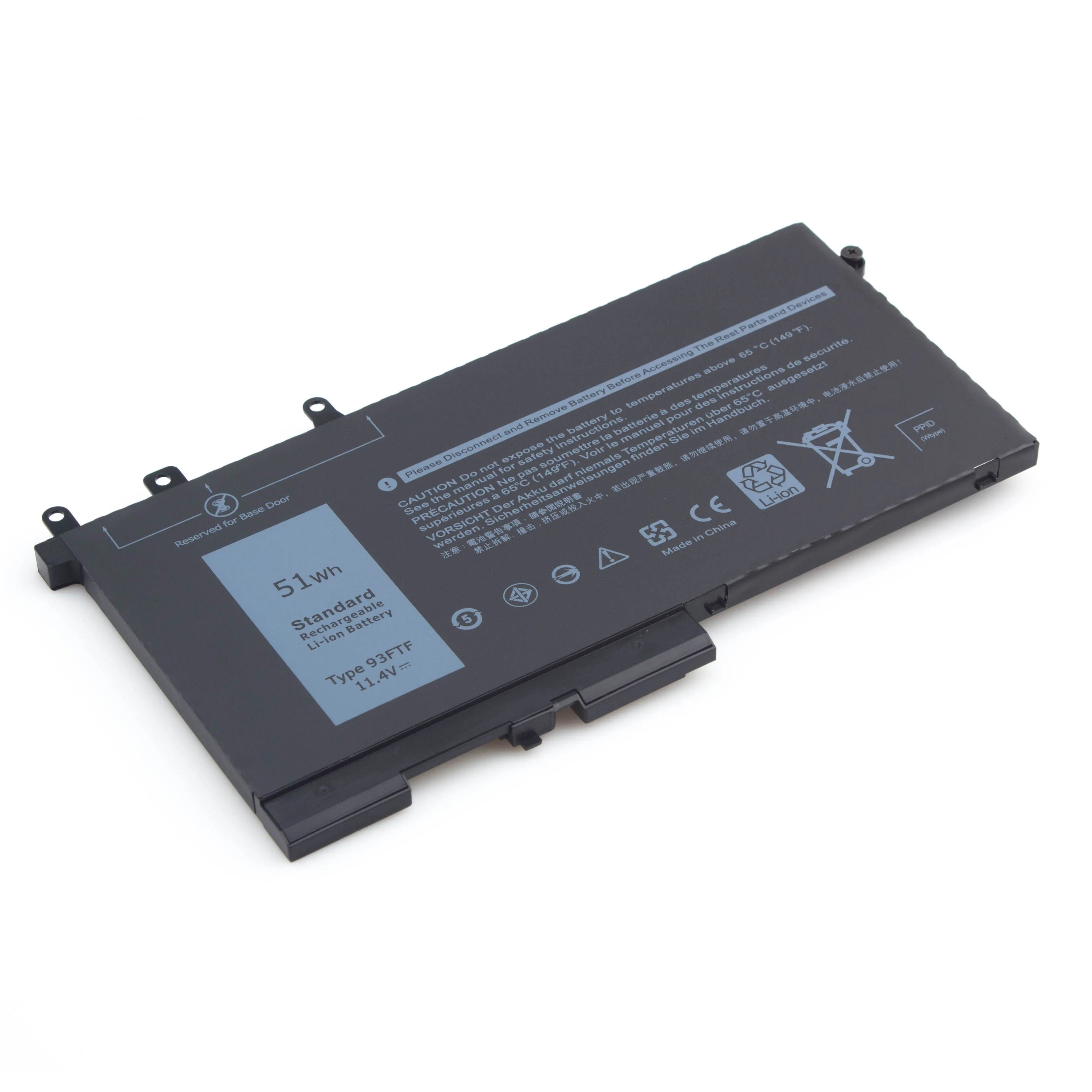  2021 Новый 93FTF ноутбук литий-ионный аккумулятор для Dell Latitude E5280 E5480 083XPC 83XPC D4CMT