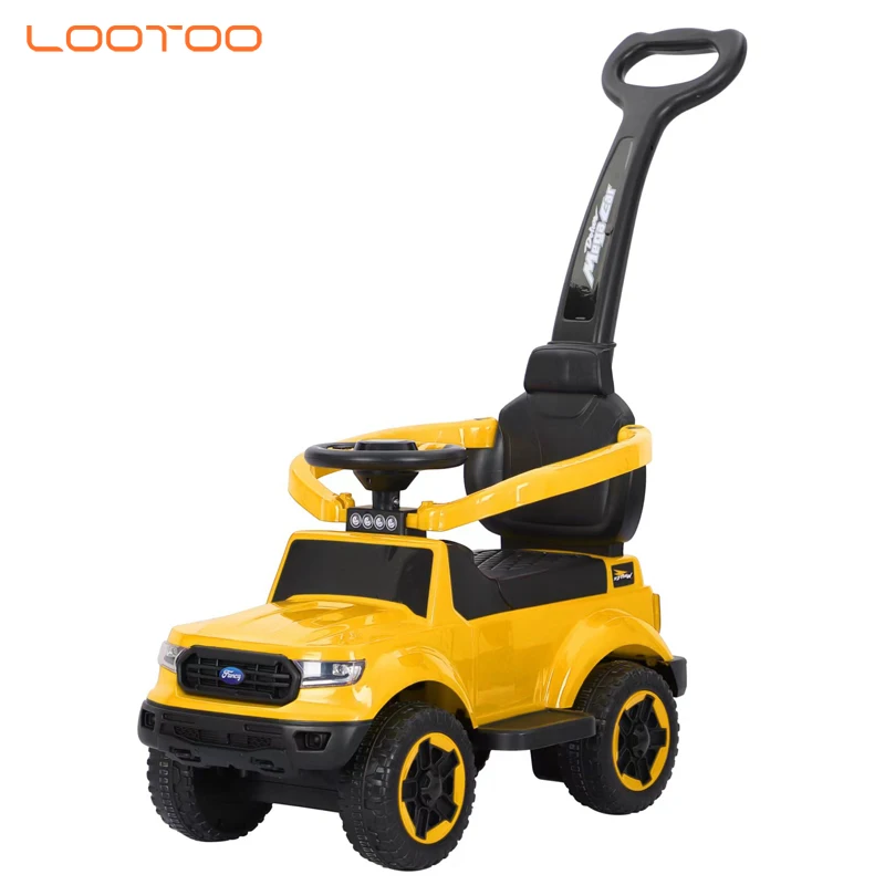 carrito bebe 3 en 1 baby car pusher toddler GIRLS plastic PP toys push ride on car with roof for children foot to floor