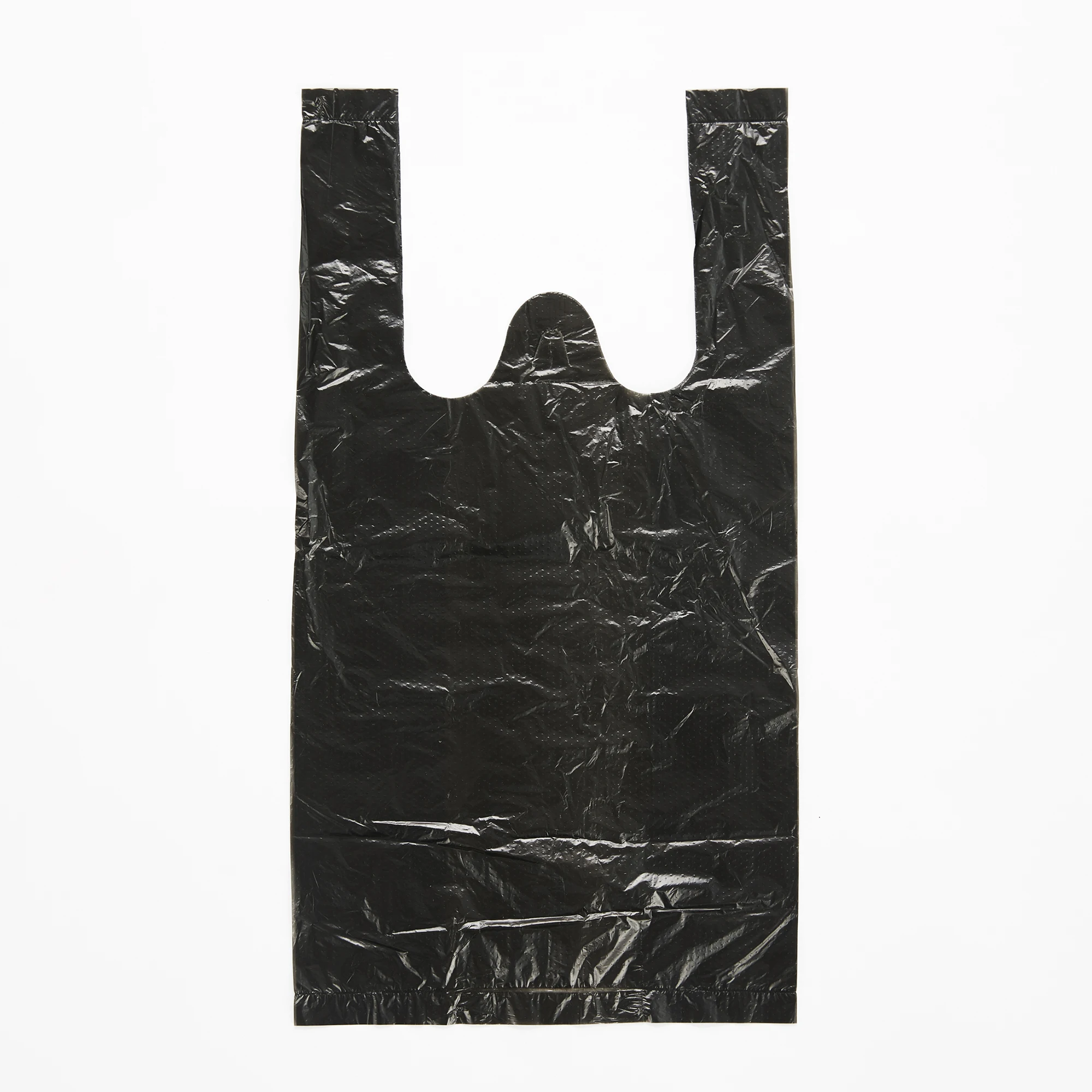 High Quality 100 Bags Disposable Nappy Bag T-Shirt Plastic