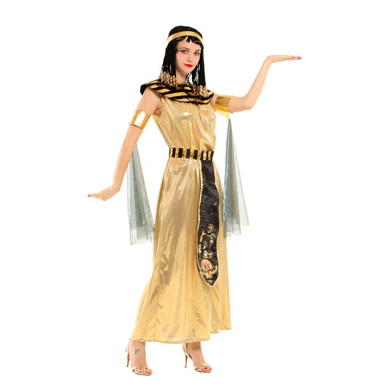 Halloween Egyptian Pharaoh Costumes for Women Christmas Carnival Party Princess Cosplay Costumes