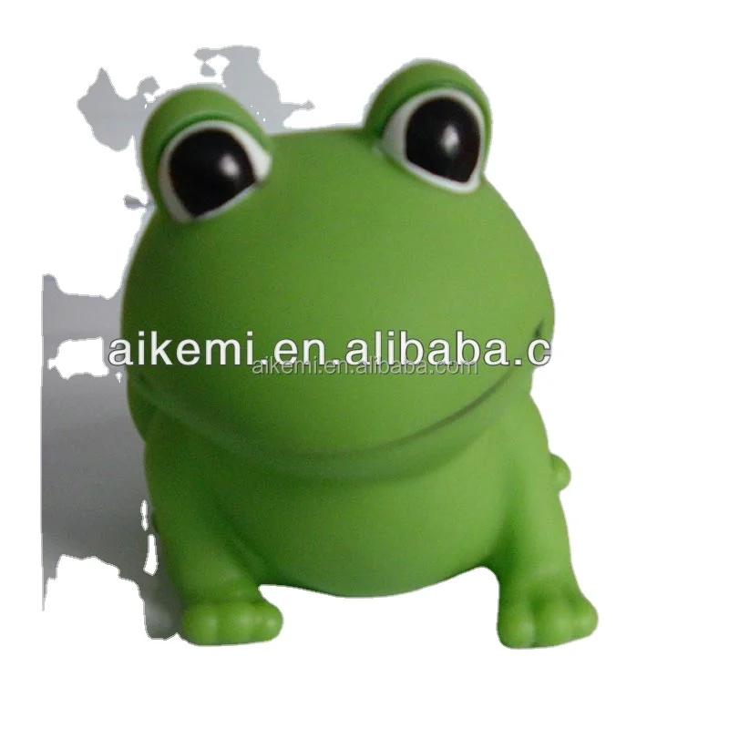 green frog baby rubber bath toy,pvc bath toys floating ducks,pvc vinyl toy factory