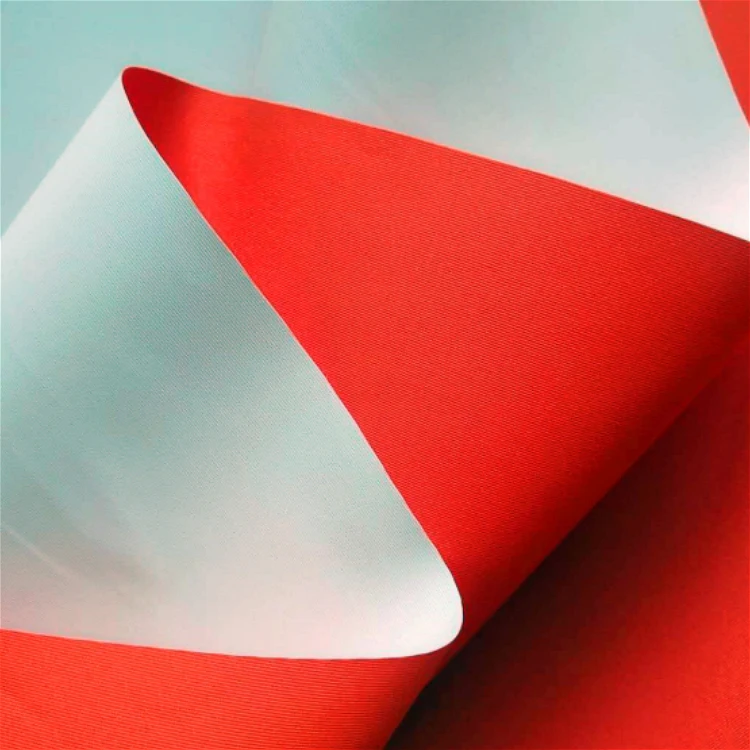 228T dull nylon taslon  taslan waterproof breathable fabric with milky wet process coating for jacket