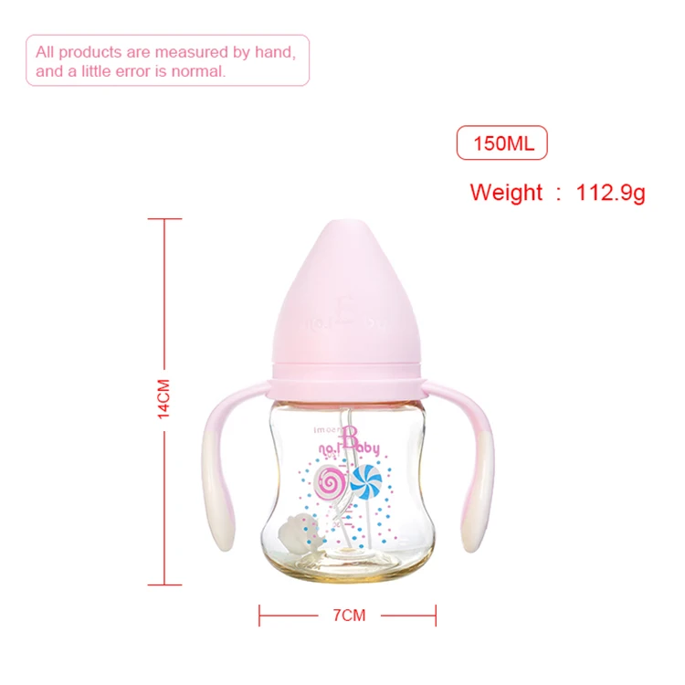 150Ml 5Oz 8Oz Classic Toddler Training Drinking Wide Neck Feeding Ppsu Feeder Manufacturer Infant Ppsu Baby Milk Bottles