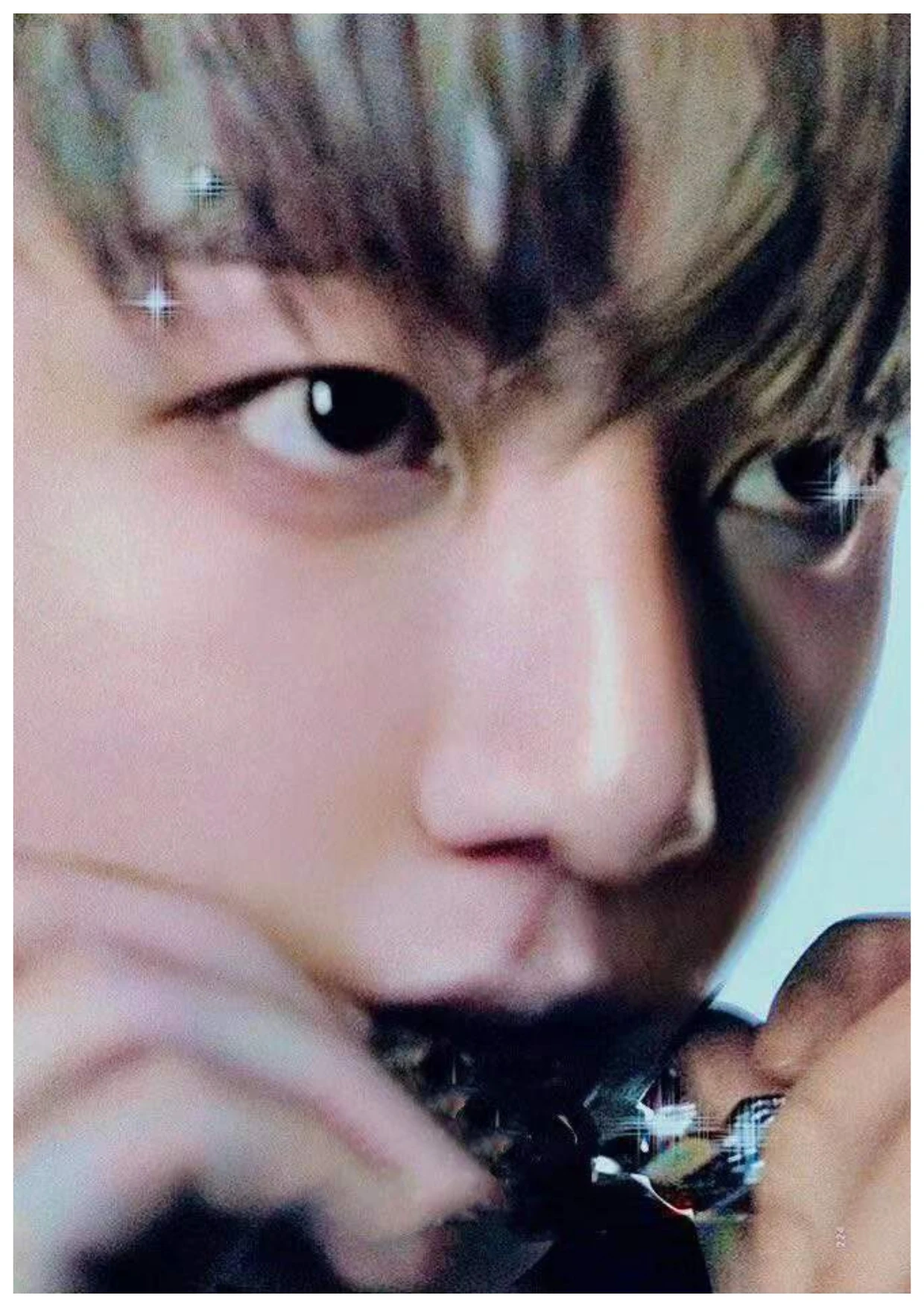 Wholesale Kpop Idol Merchandise Bangtan Boys 2021 GQ VOGUE Magazine Adhesive Sticker Wallpaper Poster