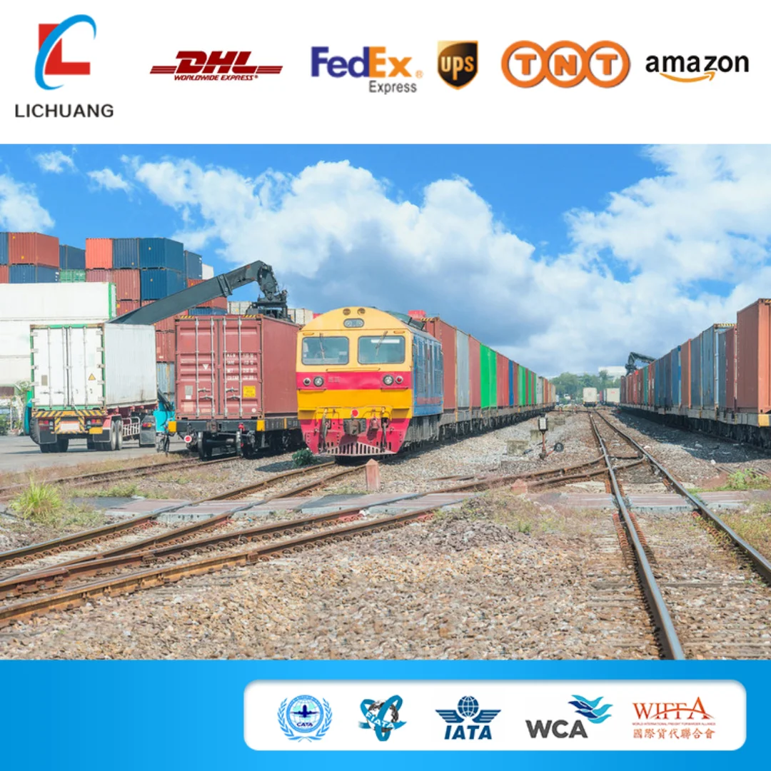 China DDP Railway Transportation to Latvia Train Logistics Freight Cargo Service with free warehousing and repacking