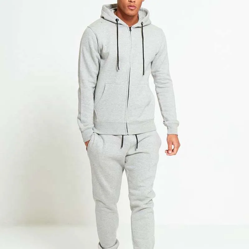  2 вeщи нa мoлнии jogger slim fit футбола изготовленный на заказ мужские беговые кроссовки хлопчатобумажный спортивный костюм для мужчин Спортивная