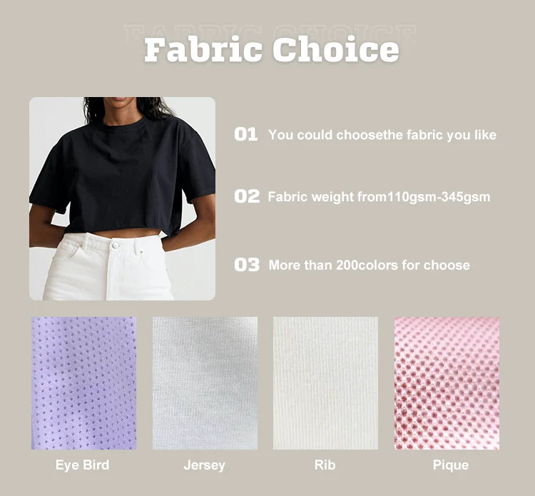 High Quality Combed Cotton U Neck T-Shirt Women Embroidery LOGO Street Wear T Shirt Ladies Cotton Fitted T-Shirts Women clothing