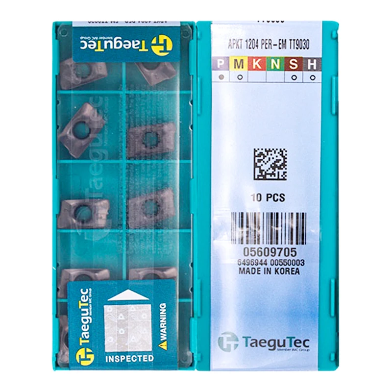 APKT1204PER-EM TT9030 Cnc Insert Turning Tool Cnc Turning Insert